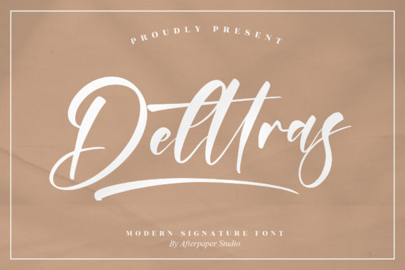 Delttras: A Script Font for Impactful Campaigns