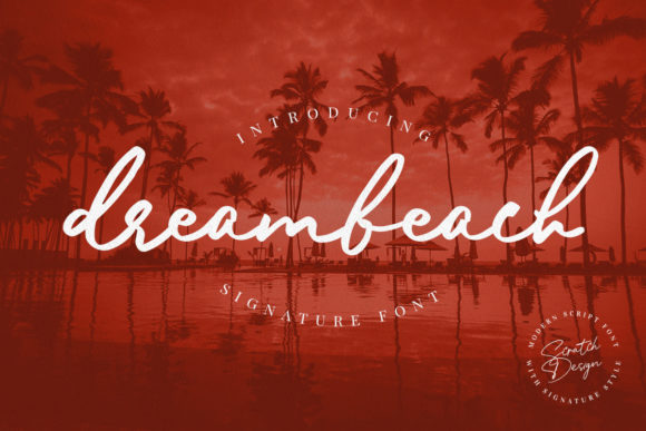 Dreambeach: A Modern Script Font