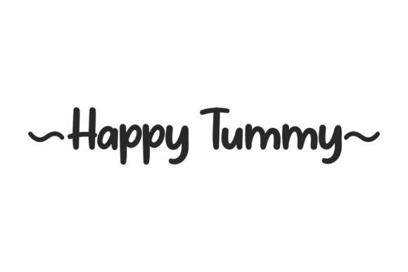 Happy Tummy Font for Web Design