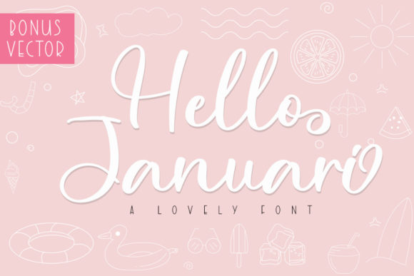 Hello Januari Font Review