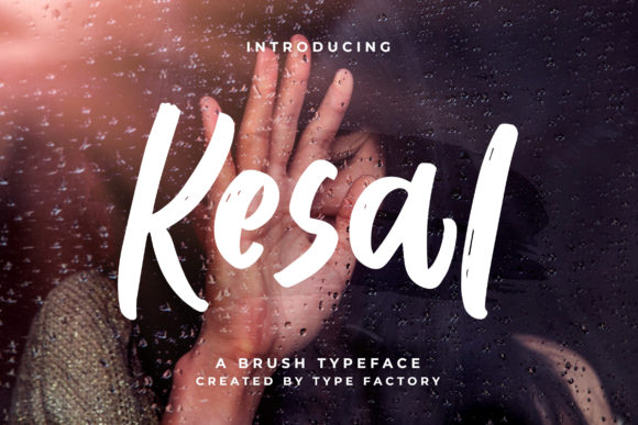 Kesal: A Handwritten Font for Web Design