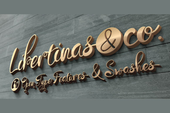 Libertinas Co: A Handwritten Font for Elegant Design