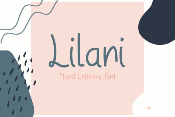 Lilani: A Cute Handwritten Font for Crafters
