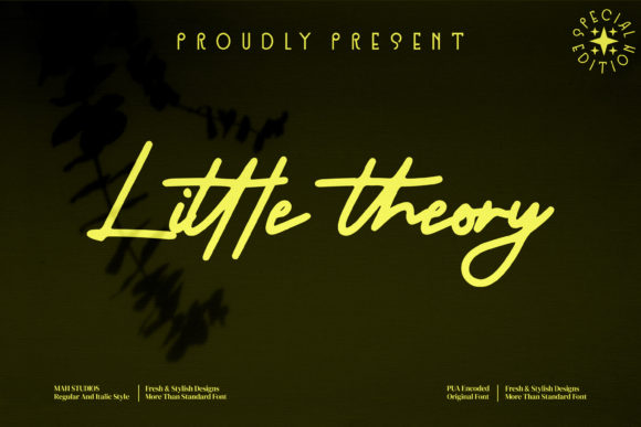 Little Theory: A Script Font for Impact