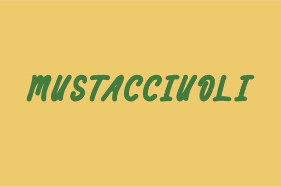 Mustacciuoli: A Font That Speaks to Your Brand