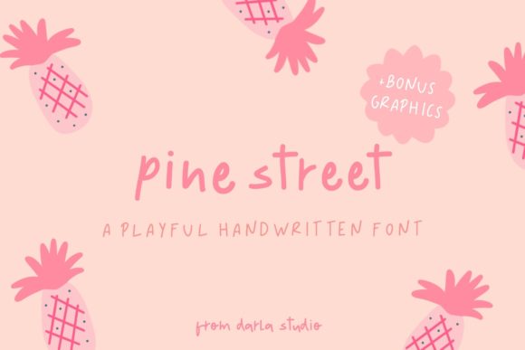 Pine Street Font for Creative Projects