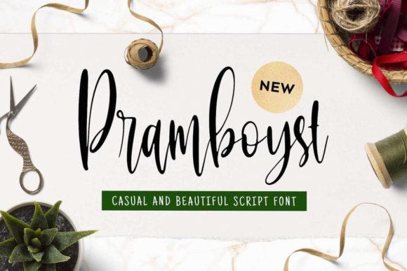 Pramboyst: A Font for Business Magic