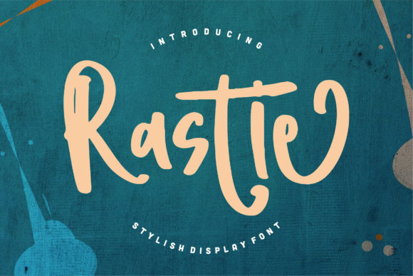 Rastie: A Handwritten Font for Creative Web Design
