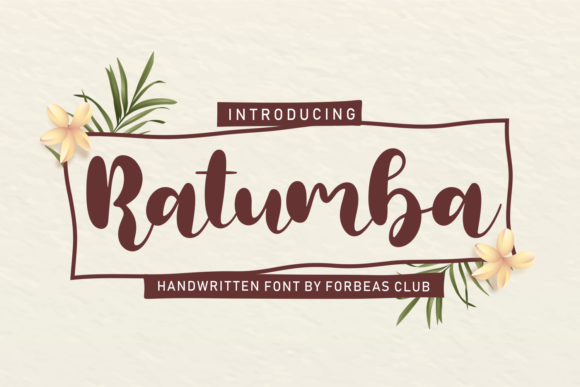 Ratumba: A Stylish Script Font