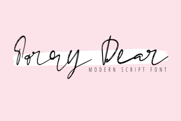 Sorry Dear Font Review