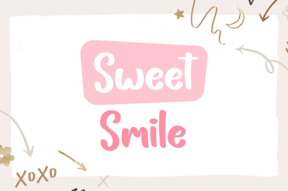 Sweet Smile Font for Creative Campaigns