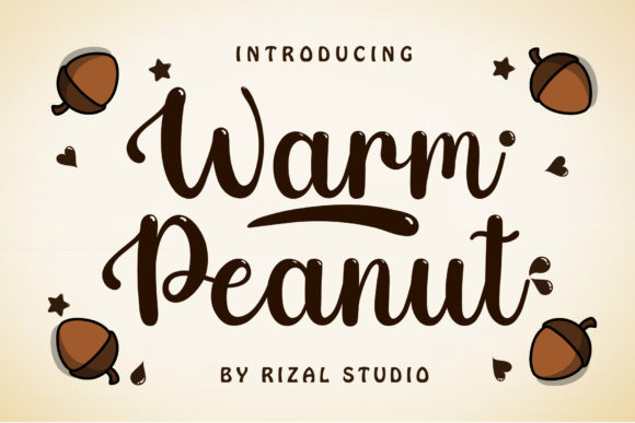 Warm Peanut Font for Business